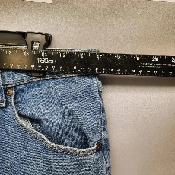 Mens Wrangler Blue Denim Advanced Comfort Jeans sz 34x30 - Picture 5 of 7